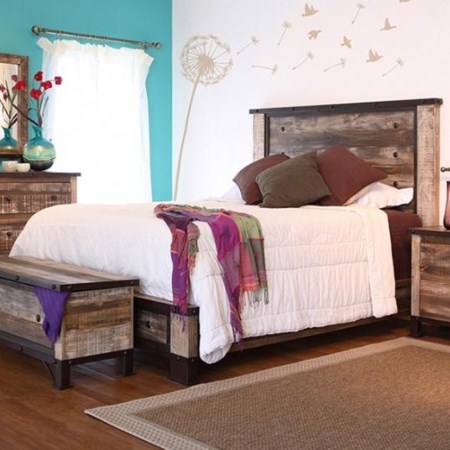 Queen Platform Bed